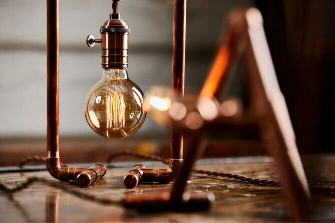 Custom Copper Lamp Making Class - Brooklyn, New York - Engaging Meta Description