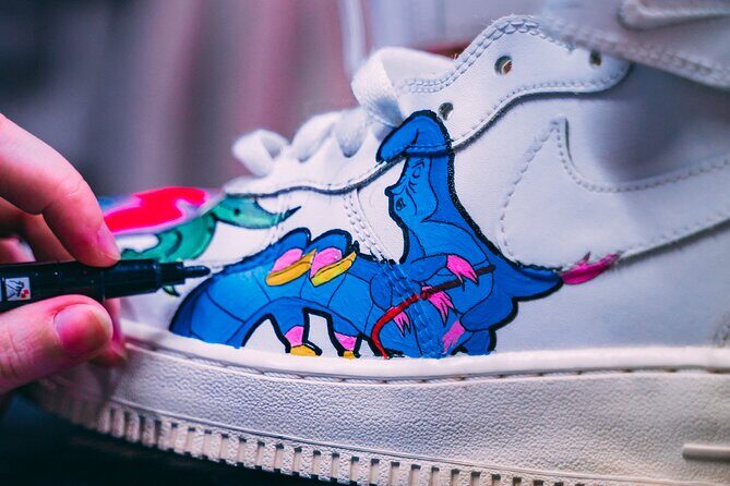Custom Your Sneakers Into a Piece Of Art in Paris - Key Points