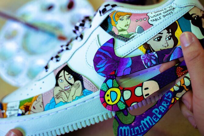 Custom Your Sneakers Into a Piece Of Art in Paris - The Sum Up