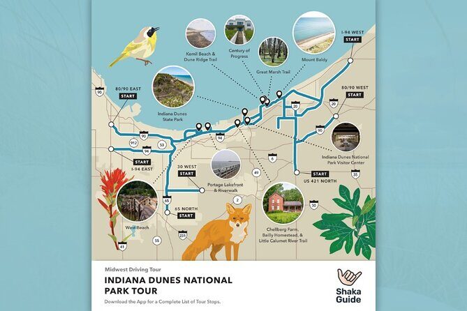 Cuyahoga Valley and Indiana Dunes Audio Tour Guide - Key Points