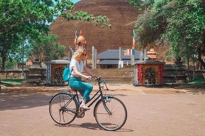 Cycle through 2000 years of sacred history and culture  Anuradhapura - Ranmasu Uyana – Gardens of Serenity and Legend