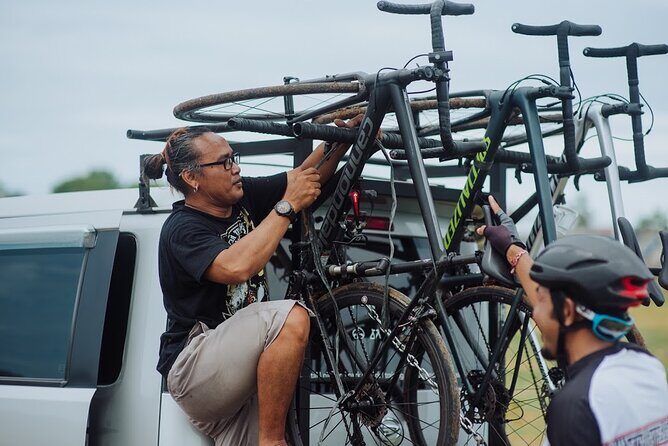 Cycling tour support and evacuation car - Key Points