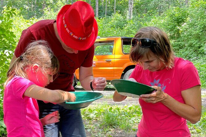 Czech garnet panning with animal farm, lunch 4WD trip from Prague - Transportation & Group Size