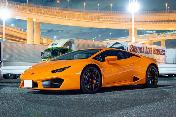 Daikoku PA JDM Car Scene Private Tour in a Lamborghini - Key Points
