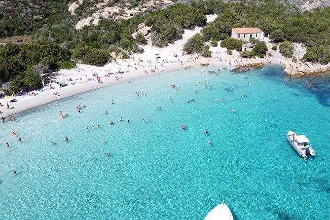 Daily 4 stop - boat excursion La Maddalena Archipelago - Key Points