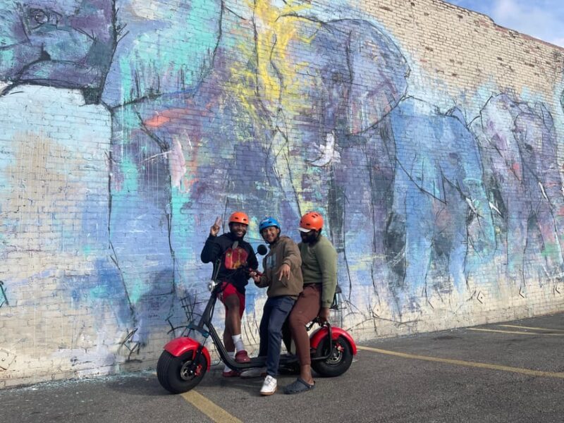 Dallas Mural Fat-Tire Scooter Tour - Key Points