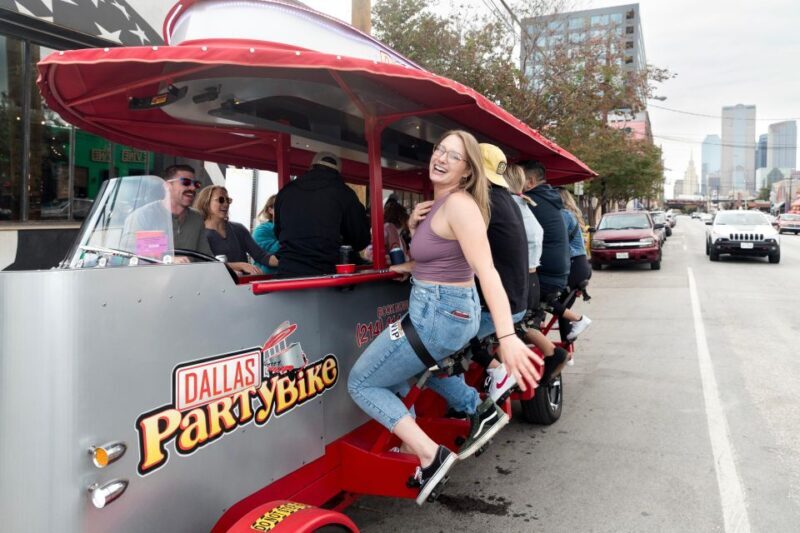 Dallas Party Bike Pub Crawl in Deep Ellum - A Closer Look at the Dallas Party Bike Experience