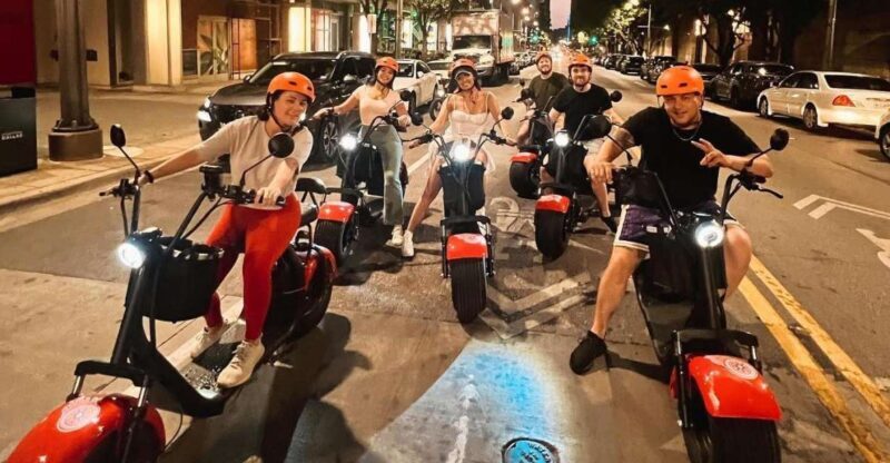Dallas: Sunset Fat Tire E-Scooter Guided Tour - Key Points