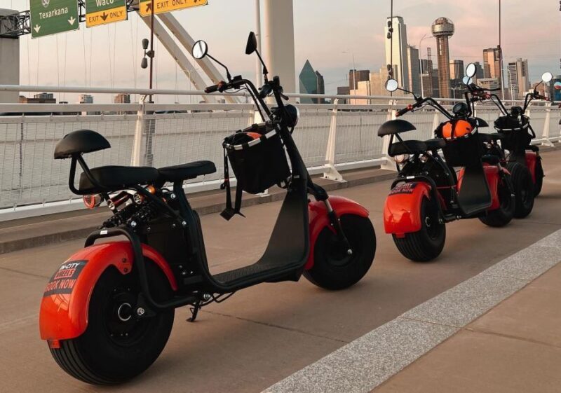 Dallas: Sunset Fat Tire E-Scooter Guided Tour - FAQs