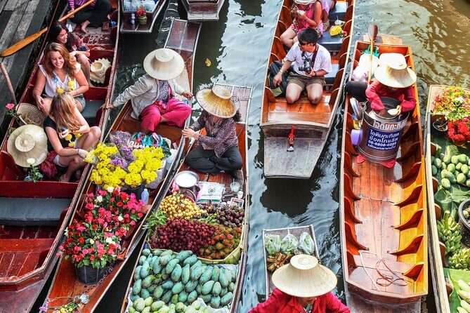 Damnoen Saduak Floating Market & Maeklong Railway Market Tour From Bangkok - Exploring the Itinerary in Detail