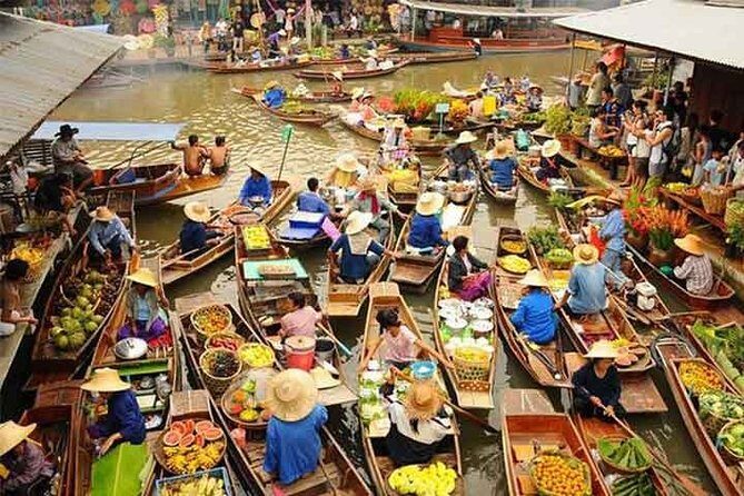 Damnoen Saduak Floating Market, Risky & Amphawa Floating Market - An In-Depth Look at the Floating Market Tour
