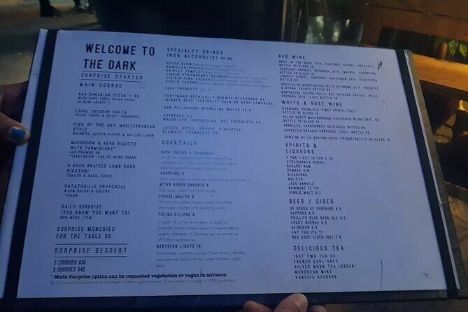 Dark Table a Unique Blind Dining Experience in Vancouver - An In-Depth Look at the Experience