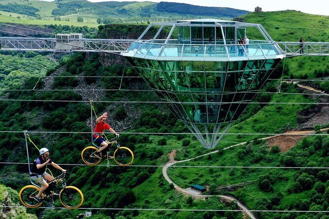 Dashbashi Canyon, Glass Bridge, Bicycle Zip Line, Swing, Private Full Day Tour - How the Tour Starts
