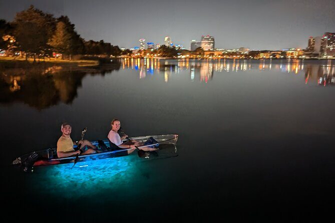Date Night LED Glow Clear Kayak or Clear Paddleboard & Champagne - Choosing Your Vessel: Clear Kayak or Paddleboard