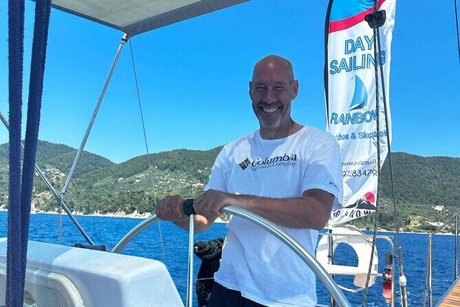 Day sailing Skiathos Skopelos with lunch on Rainbow yacht - Practicalities: Booking, Price, and Duration