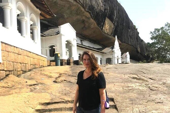 Day Tour to Dambulla, Sigiriya and Safari from Kandy (Group Tour) - Dambulla Cave Temple