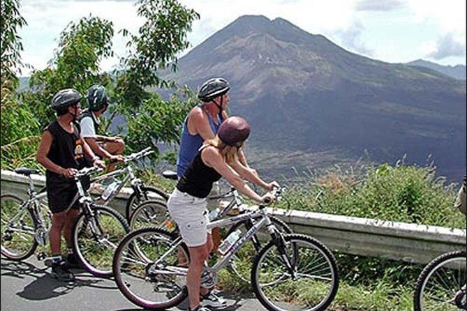 Day Trip Kintamani Volcano Downhill Cycling Tegenungan Waterfall - Key Points