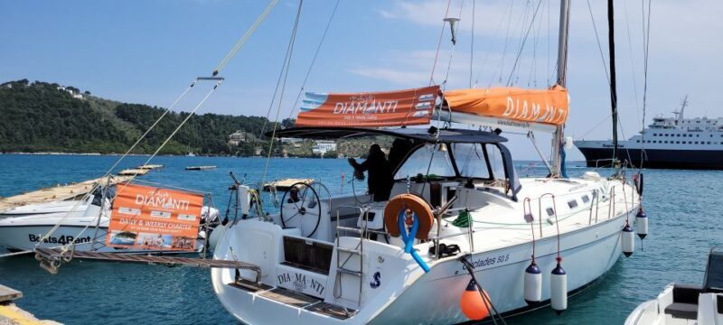 Daytrip with Diamanti Sailing Skiathos, lunch included - FAQ