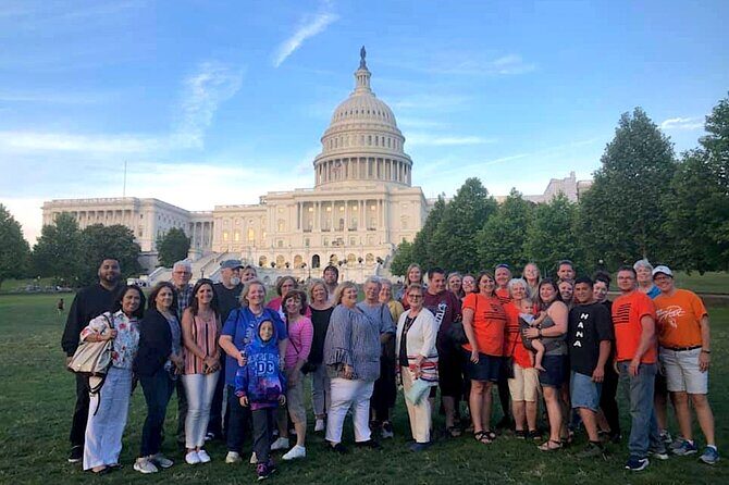 DC Combo: National Mall Night Bus Tour + US Capitol Walking Tour - Exploring the Day-Time Capitol Hill Walk