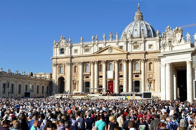 Delivery of access tickets for Papal audience in Saint Peter's Square - A Detailed Look at the Experience