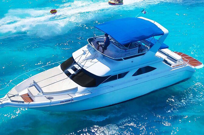 Deluxe Yacht 48FT with FlyBrige Rental in Cancun - Stepping into the Experience: What to Expect
