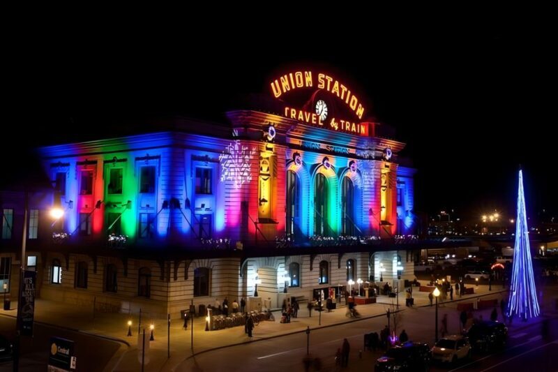 Denver: Holiday Lights & Sights Bus Tour - Key Points