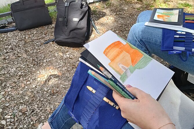 Design your own Postcard of Rome - tour with artistic activity - Authentic Insights from Reviewers