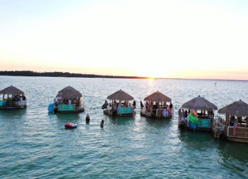 Destin: Crab Island Cruise with Sunset Experience - Key Points