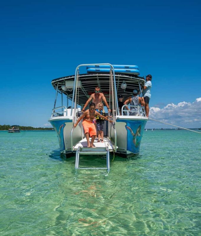 Destin: Crab Island Swim Trip Aboard The Crab Island Runner - What to Expect on the Tour