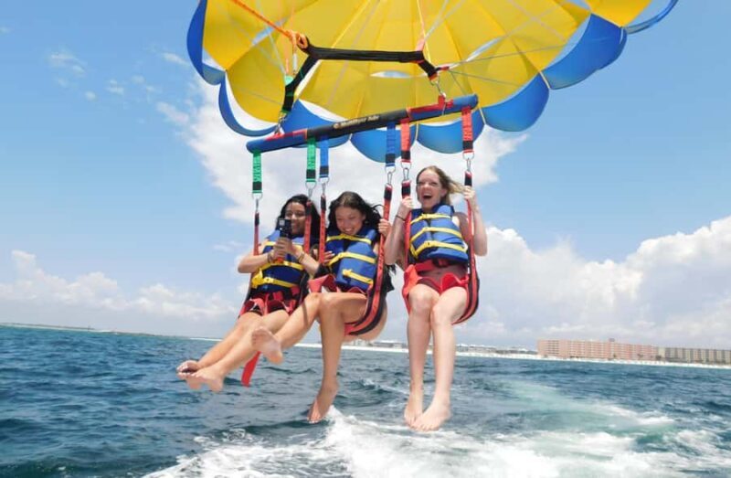 Destin: Sky High Parasailing From Marina Cafe - Key Points