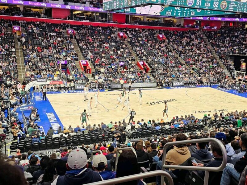 Detroit: Detroit Pistons Basketball Game Ticket - Who Will Love This Experience?