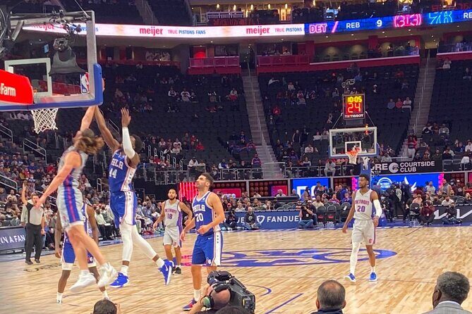 Detroit Pistons Basketball Game Ticket at Little Caesars Arena - A Deep Dive into the Pistons Experience at Little Caesars Arena
