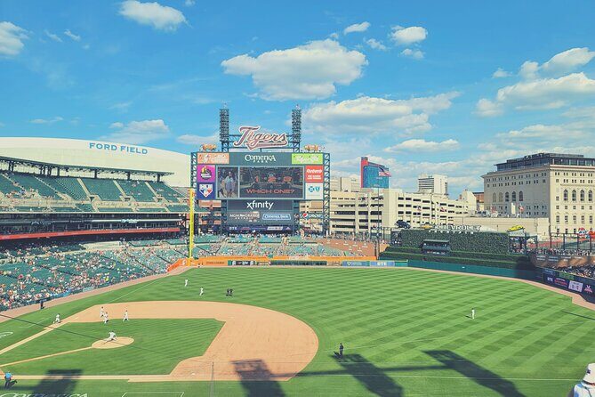 Detroit Tigers Baseball Game Ticket at Comerica Park - Watching the Detroit Tigers at Comerica Park: An Authentic Baseball Experience
