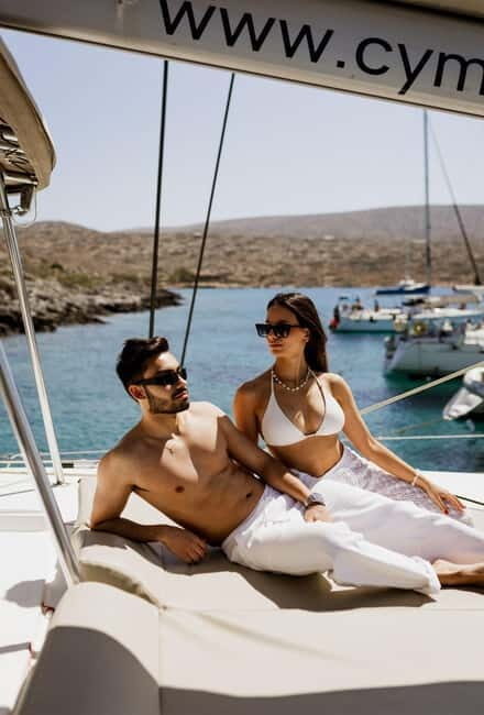 Dia: Day & Sunset Cruise with Menu by Greece's Top 100 Chef - Water Activities and Relaxation