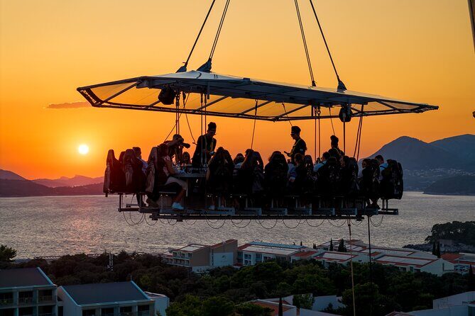 Dinner in the Sky Dubrovnik - Dine 50m above ground - A Detailed Look at the Experience
