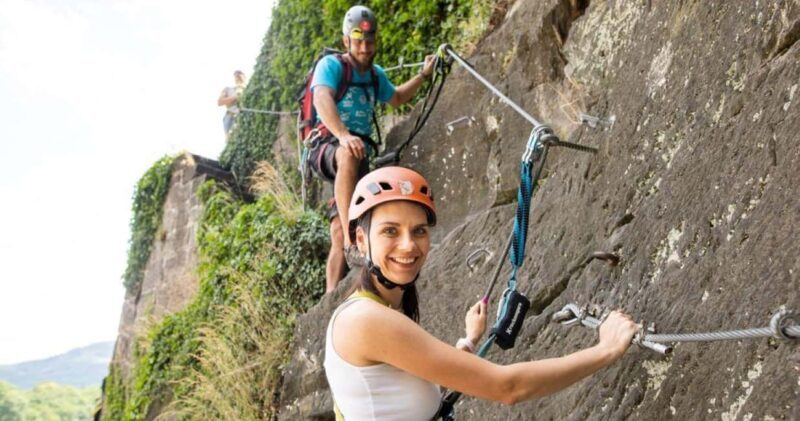 Dín:Via Ferrata Climbing Adventure in Bohemian Switzerland - Key Points