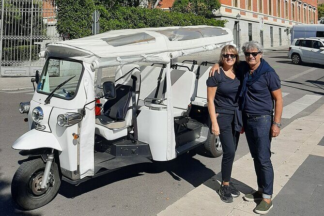 Discover Madrid in Tuk Tuk - Key Points