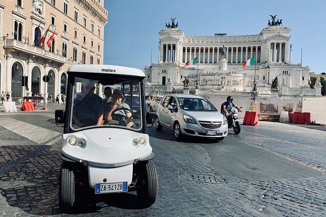 Discover Rome by Golf cart with food tasting - A Close Look at the Tour Itinerary