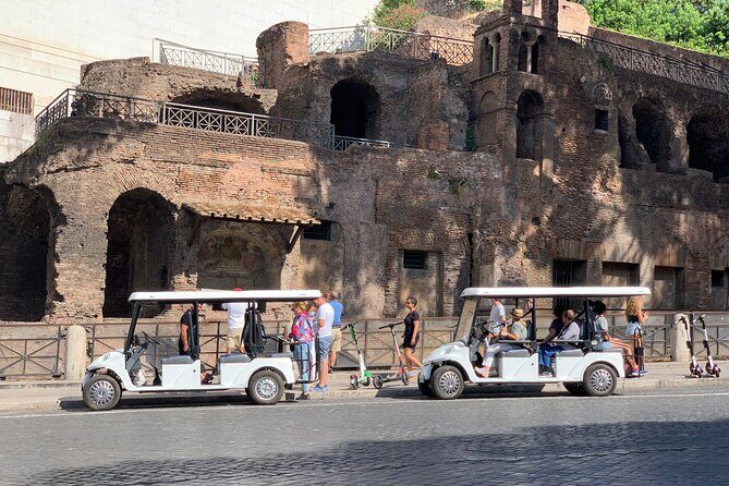 Discover Rome by Golf cart with food tasting - FAQ