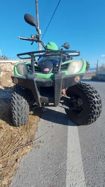 Discover Santorini on Quadbike Available with pick up! - Key Points