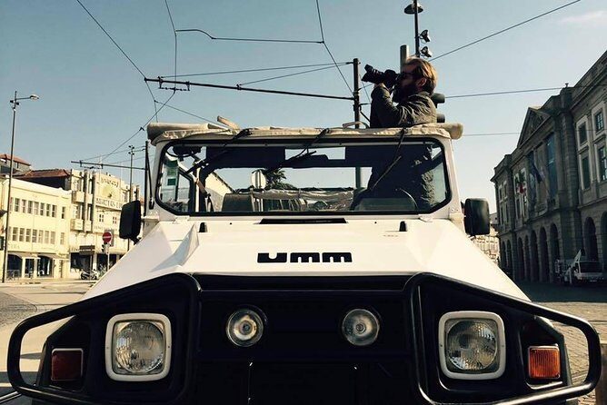 Discover the essence of the classic port UMM military jeep - A detailed look at what to expect from this Porto jeep tour