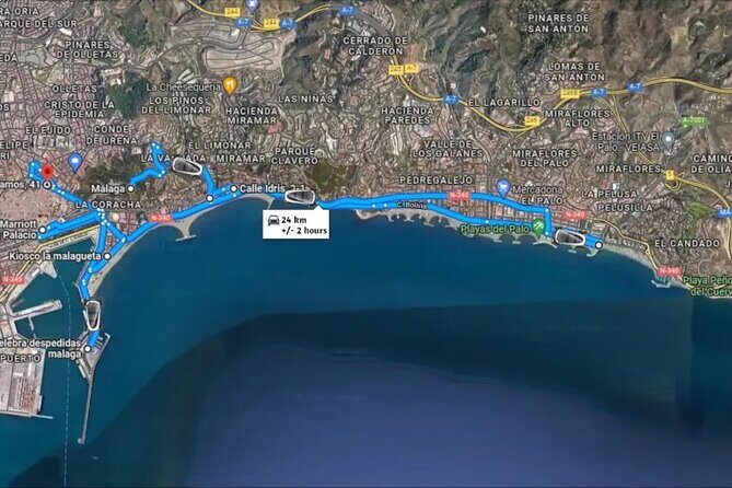 Discover the Treasure Cave: Unique Electric Car Tour in Málaga - The Scenic Climb to Gibralfaro and Its Viewpoint