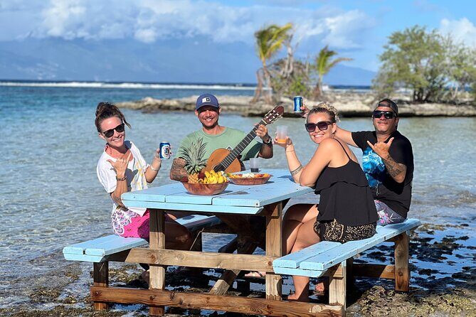 Discover the unspoilt sites of the lagoon DE Moorea - Key Points