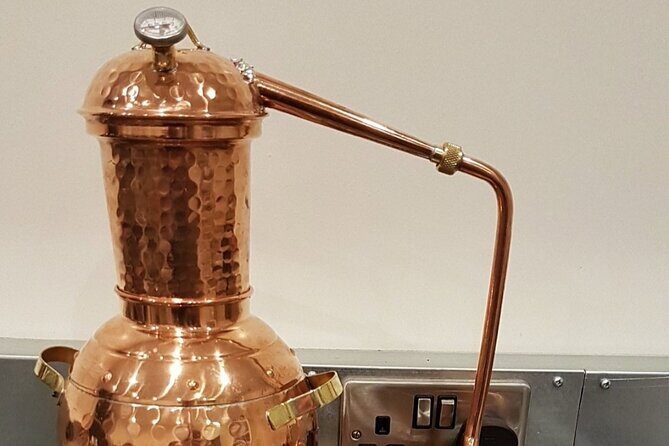 Distill a bottle of gin on mini copper stills - The Sum Up