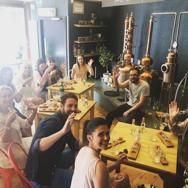 Distillery Masterclass - 8 Scottish gins paired with cheeses - What to Expect from the Experience