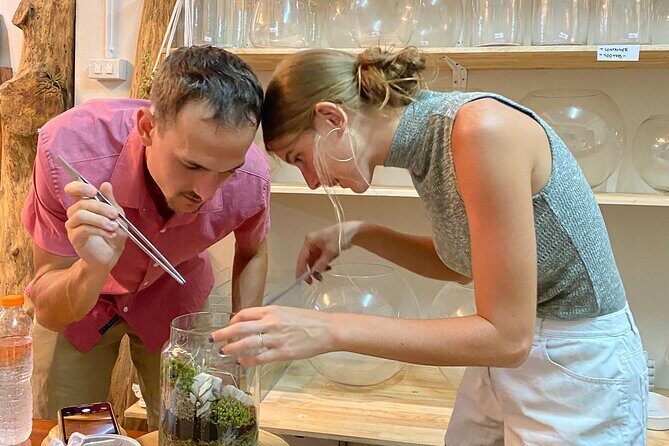 DIY Terrarium Workshop in Hua-Hin - What to Expect from the Hua Hin DIY Terrarium Workshop