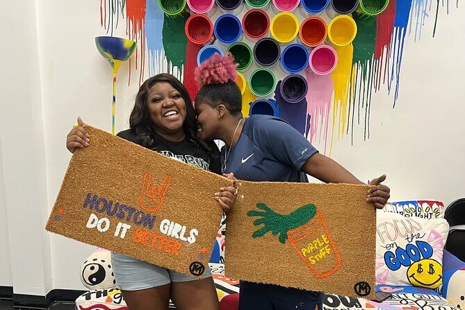 Doormat Paint Party in Houston - The Value of the Experience
