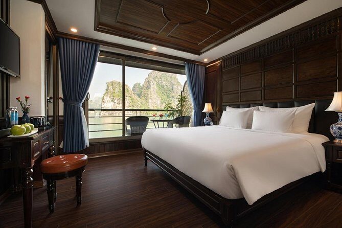 Doris Cruise 5 star cruise 2 days visiting Halong Bay Lan Ha Bay private balcony - Who Is This Tour Best For?