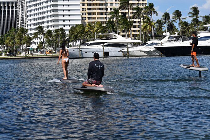 Double eFoil Lesson 2 People 2 Boards - A Quick Look at the Double eFoil Lesson in Fort Lauderdale