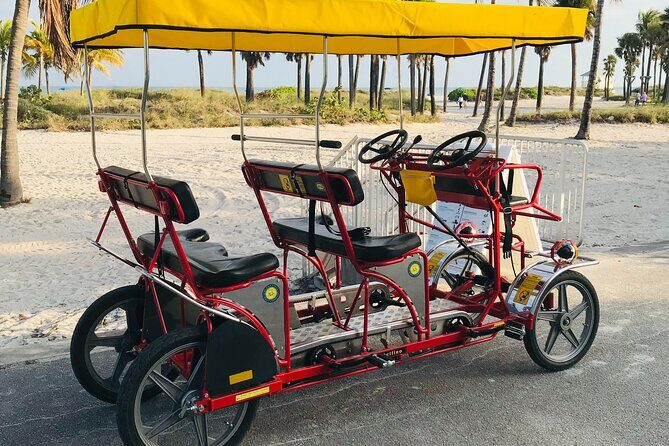 Double Quadricycle/Surrey Rental at Crandon Park - What to Expect When You Rent a Double Quadricycle